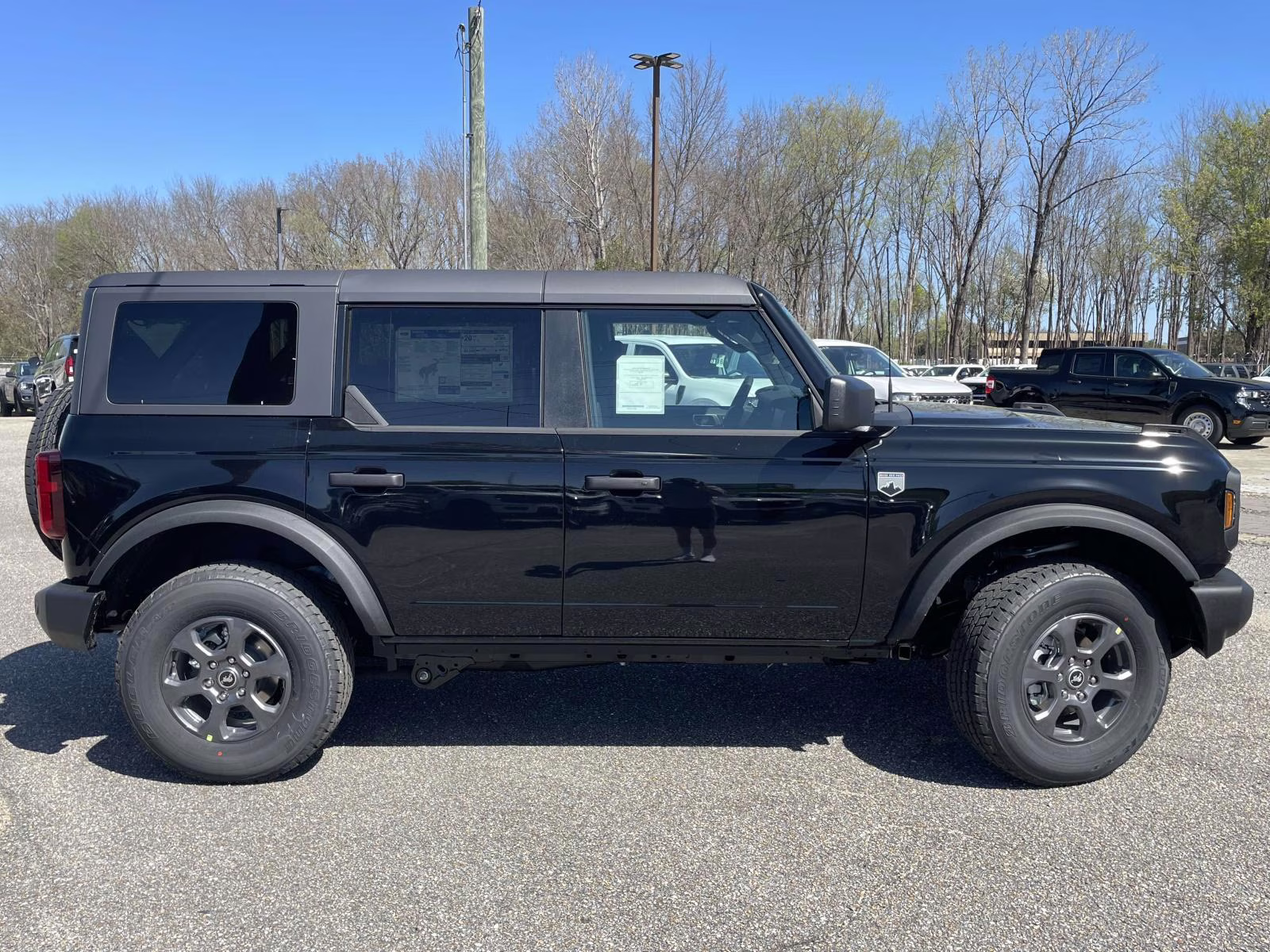2026 Shadow Black Ford Bronco Big Bend 4X4 SUV