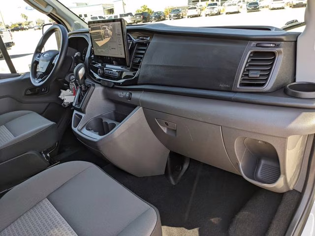 2025 Oxford White Ford Transit-350 XLT RWD Crossover