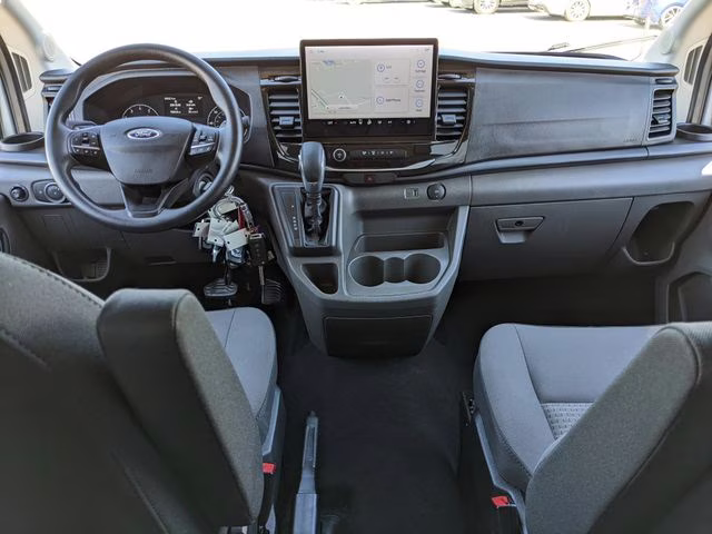 2025 Oxford White Ford Transit-350 XLT RWD Crossover