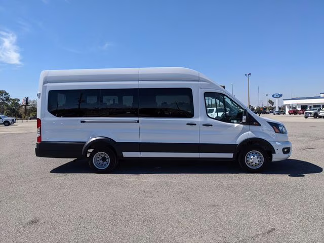 2025 Oxford White Ford Transit-350 XLT RWD Crossover