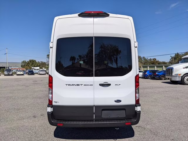 2025 Oxford White Ford Transit-350 XLT RWD Crossover