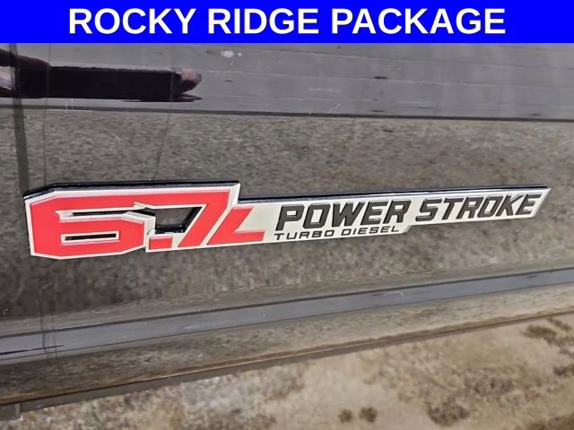 2026 Agate Black Metallic Ford Super Duty F-250 SRW Lariat Rocky Ridge 4X4 Truck