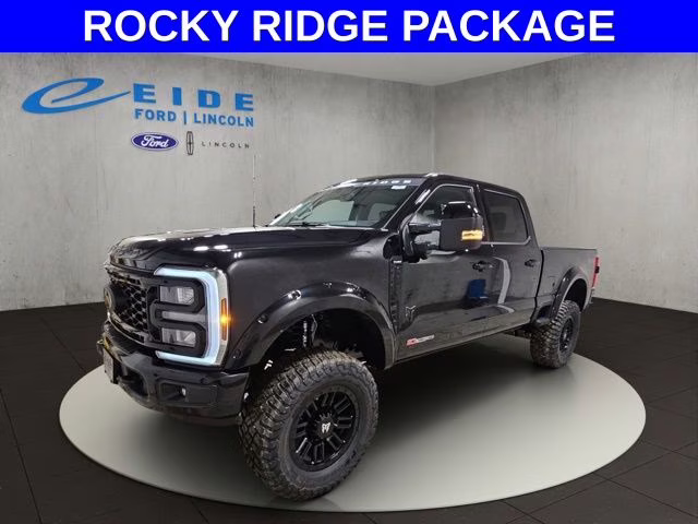 2026 Agate Black Metallic Ford Super Duty F-250 SRW Lariat Rocky Ridge 4X4 Truck