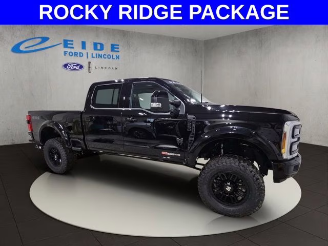 2026 Agate Black Metallic Ford Super Duty F-250 SRW Lariat Rocky Ridge 4X4 Truck
