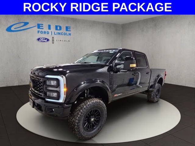 2026 Agate Black Metallic Ford Super Duty F-250 SRW Lariat Rocky Ridge 4X4 Truck