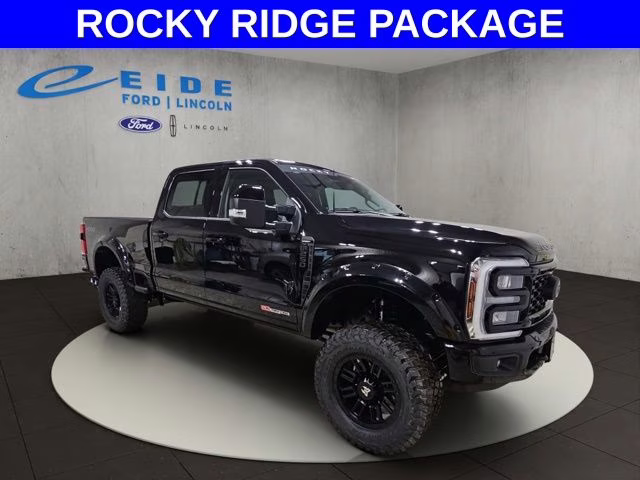 2026 Agate Black Metallic Ford Super Duty F-250 SRW Lariat Rocky Ridge 4X4 Truck