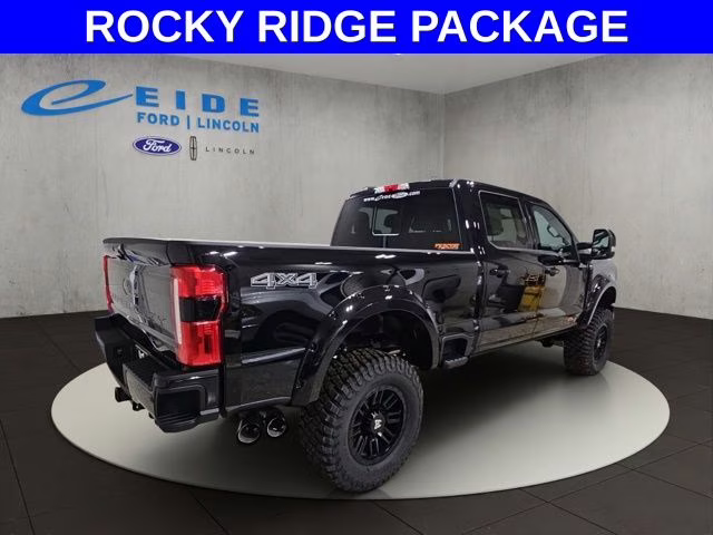 2026 Agate Black Metallic Ford Super Duty F-250 SRW Lariat Rocky Ridge 4X4 Truck