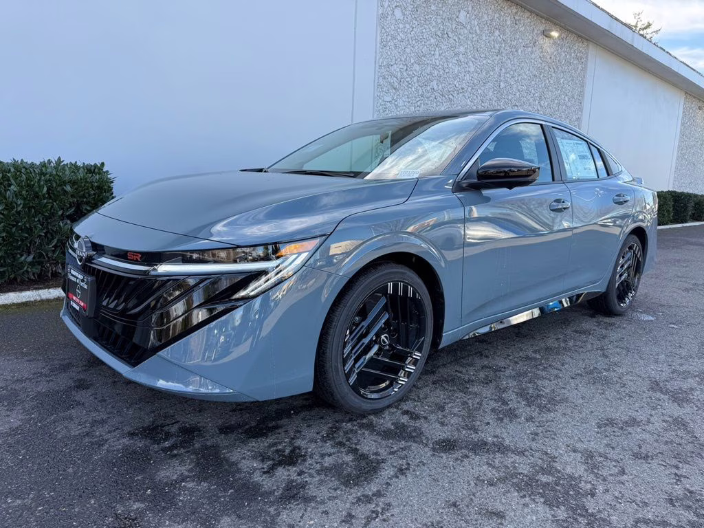 2026 Atlantic Gray Metallic Nissan Sentra SR FWD Sedan