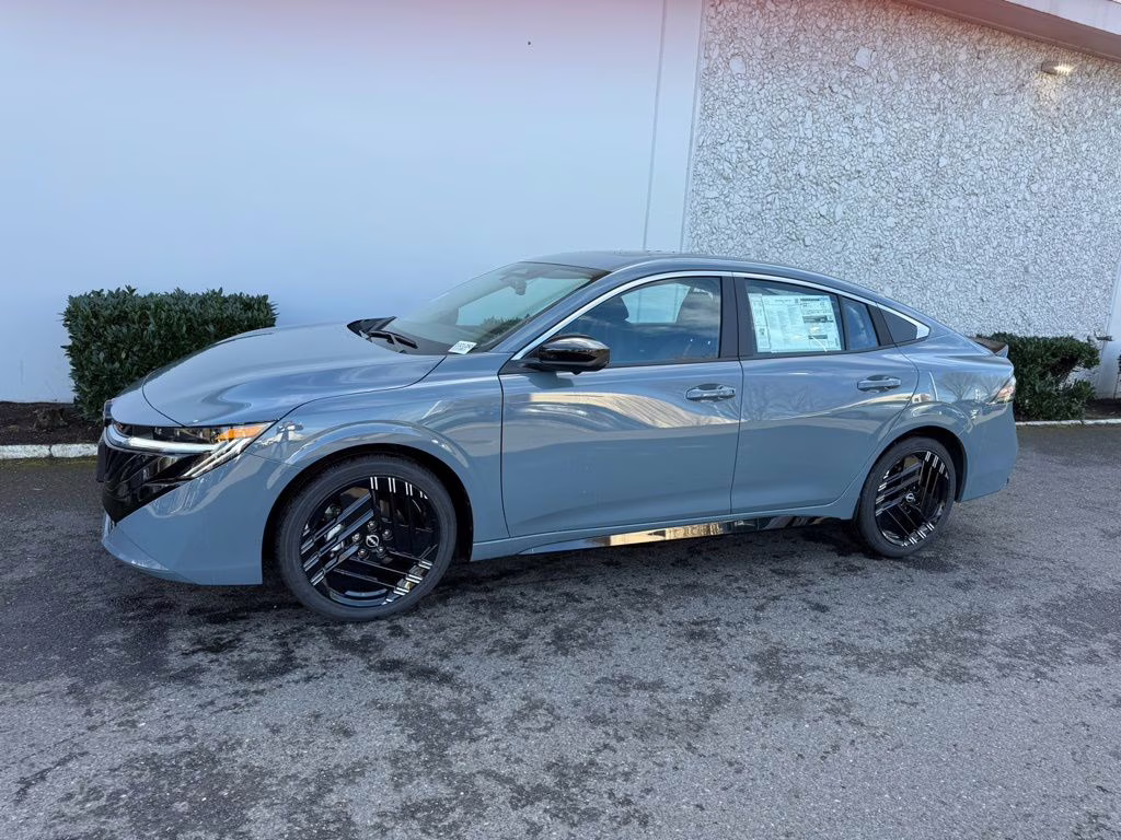 2026 Atlantic Gray Metallic Nissan Sentra SR FWD Sedan