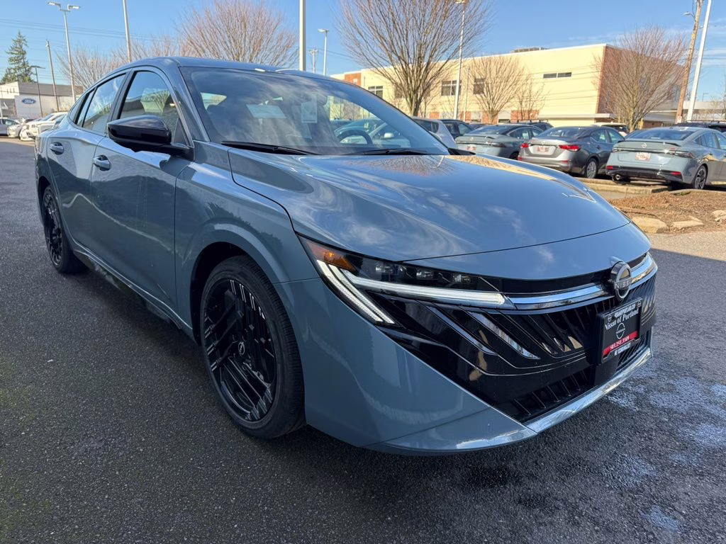 2026 Atlantic Gray Metallic Nissan Sentra SR FWD Sedan