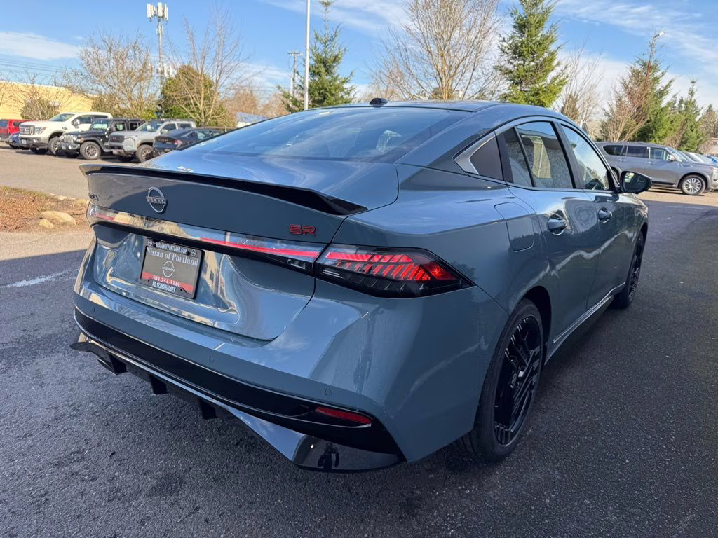 2026 Atlantic Gray Metallic Nissan Sentra SR FWD Sedan
