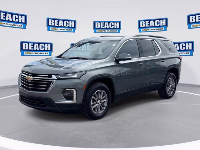 2022 Silver Sage Chevrolet Traverse LT AWD SUV