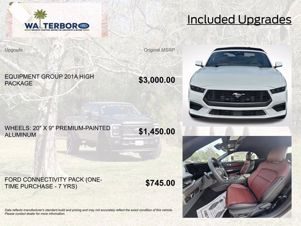 2026 Oxford White Ford Mustang EcoBoost Premium RWD Convertible