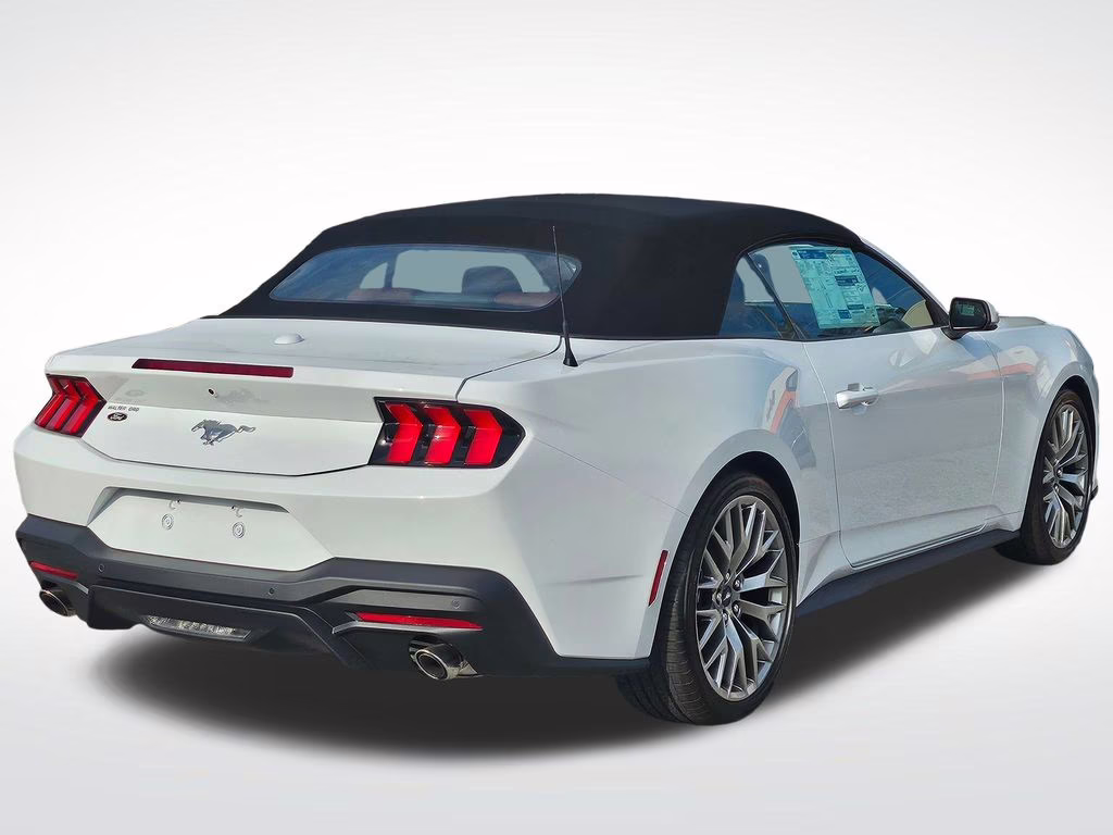 2026 Oxford White Ford Mustang EcoBoost Premium RWD Convertible