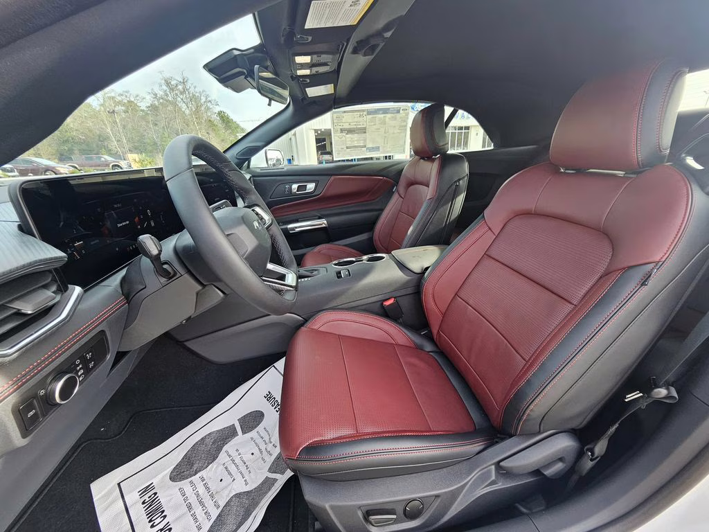 2026 Oxford White Ford Mustang EcoBoost Premium RWD Convertible