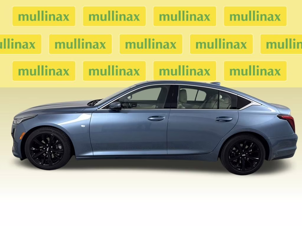 2024 Midnight Steel Metallic Cadillac CT5 Luxury RWD Sedan