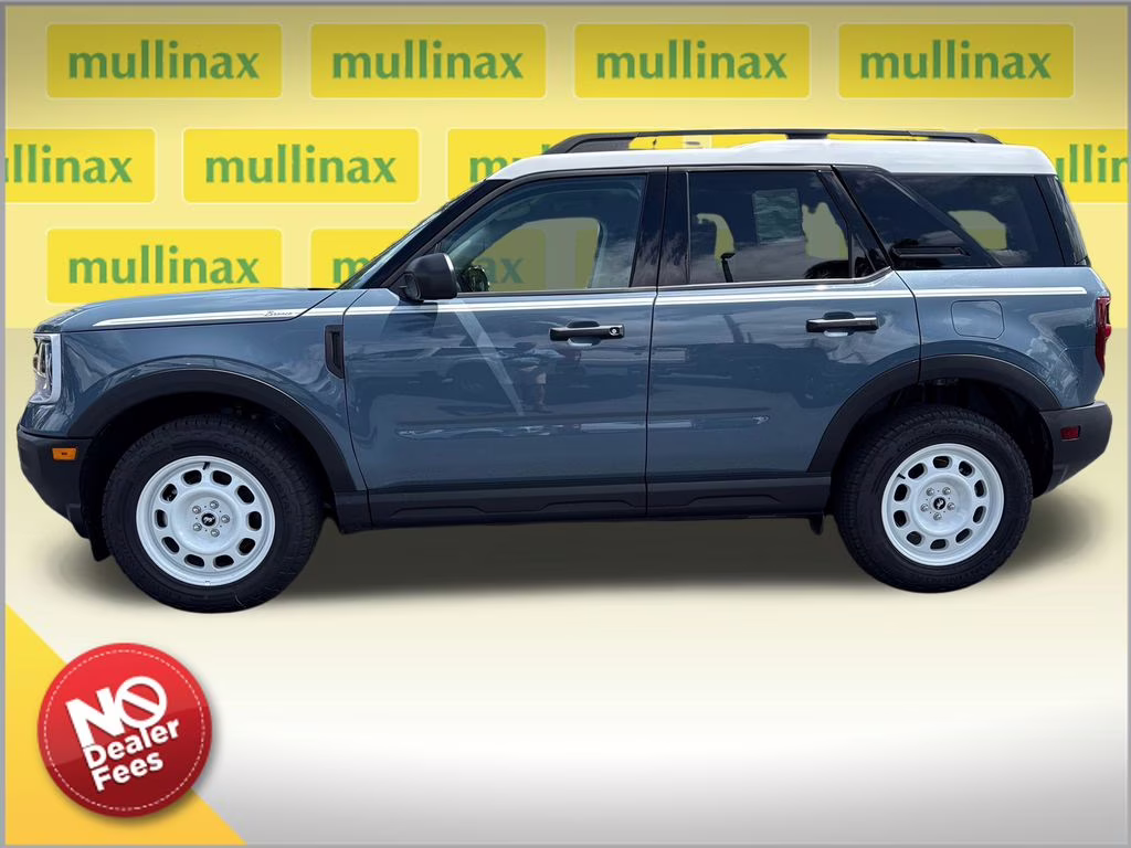 2026 Azure Gray Met Tri-Coat Ford Bronco Sport Heritage 4X4 SUV