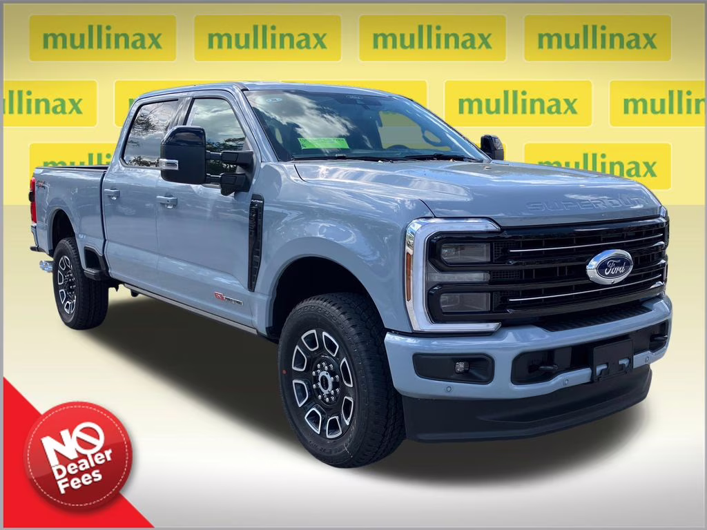 2026 Glacier Gray Metallic TriCoat Ford Super Duty F-350 SRW Platinum 4X4 Truck