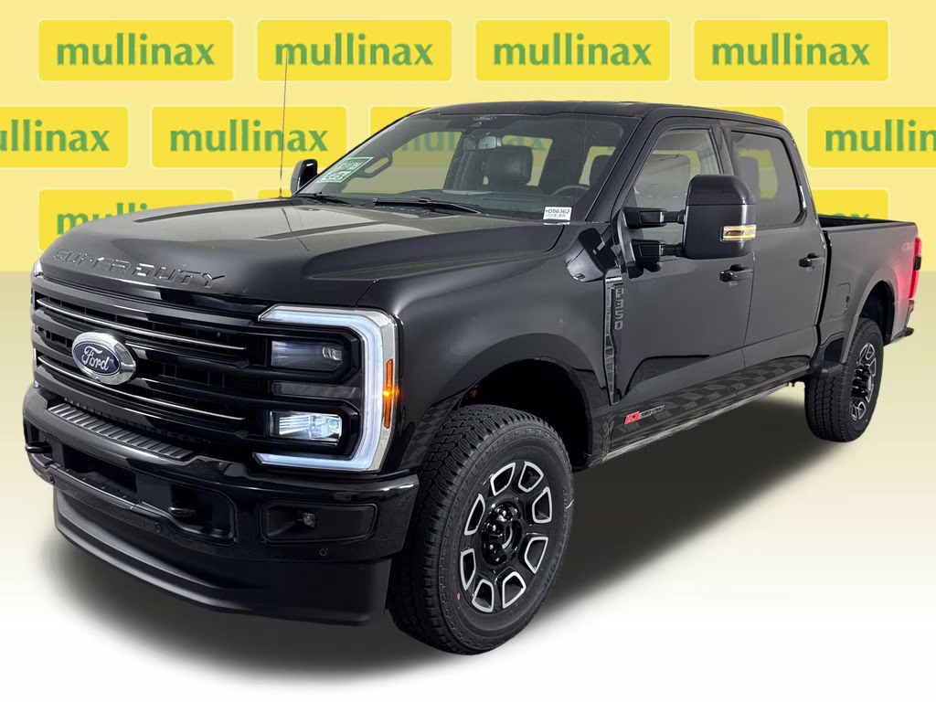 2026 Agate Black Metallic Ford Super Duty F-350 SRW Platinum 4X4 Truck