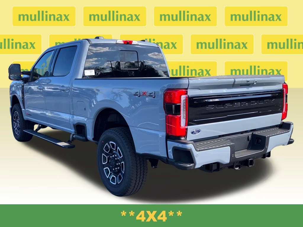 2026 Glacier Gray Metallic TriCoat Ford Super Duty F-350 SRW Platinum 4X4 Truck
