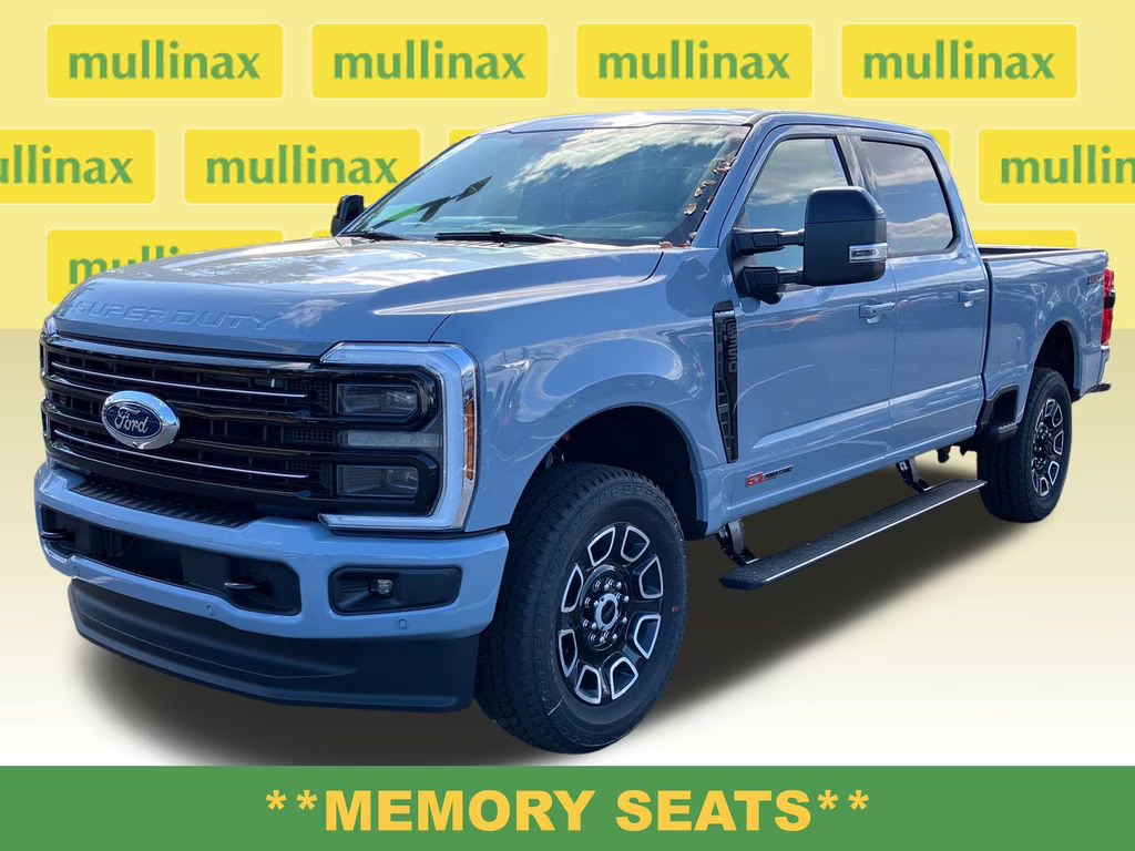 2026 Glacier Gray Metallic TriCoat Ford Super Duty F-350 SRW Platinum 4X4 Truck