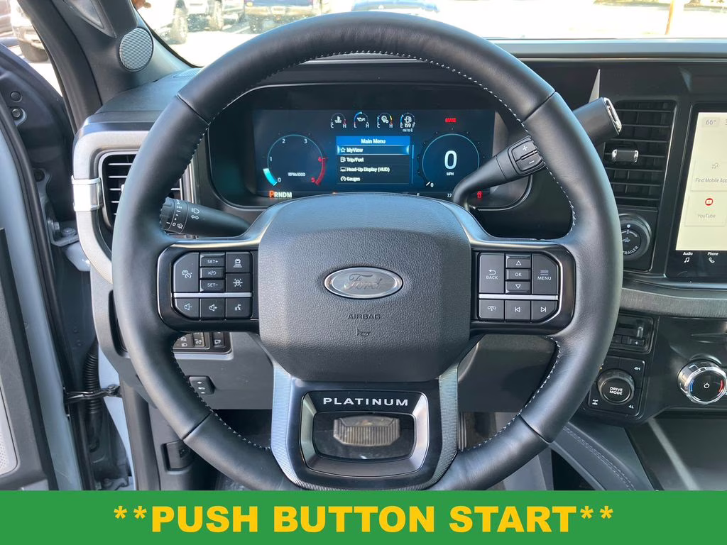 2026 Glacier Gray Metallic TriCoat Ford Super Duty F-350 SRW Platinum 4X4 Truck