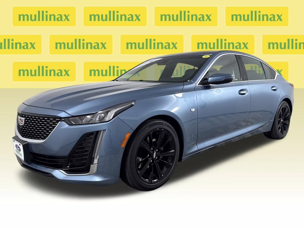 2024 Midnight Steel Metallic Cadillac CT5 Luxury RWD Sedan