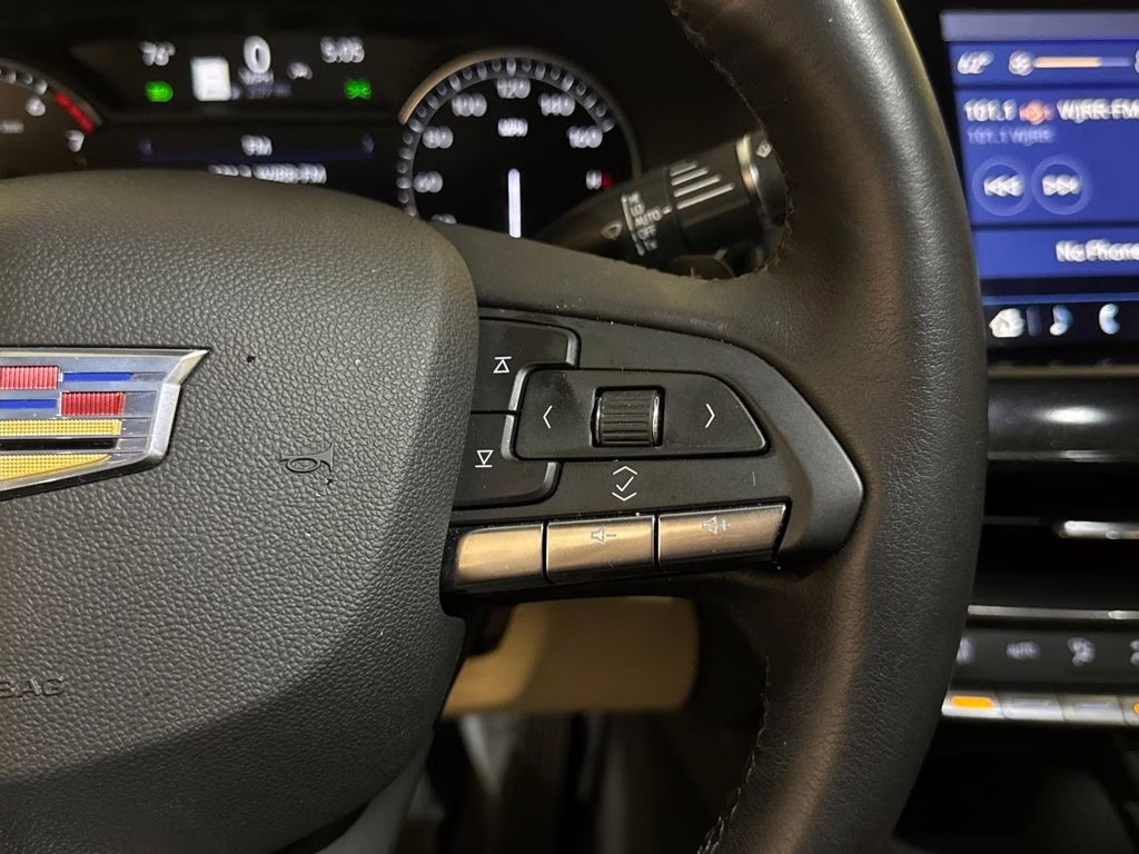 2024 Midnight Steel Metallic Cadillac CT5 Luxury RWD Sedan