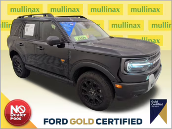2025 Shadow Black Ford Bronco Sport Badlands 4X4 SUV
