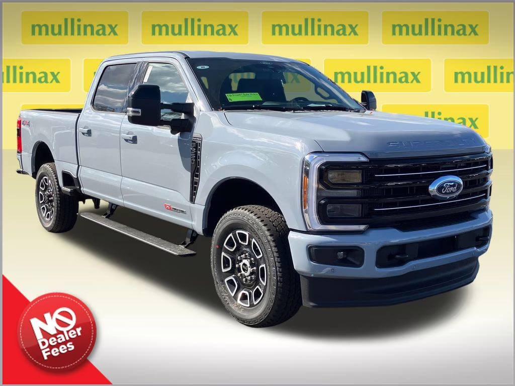 2026 Glacier Gray Metallic TriCoat Ford Super Duty F-350 SRW Platinum 4X4 Truck