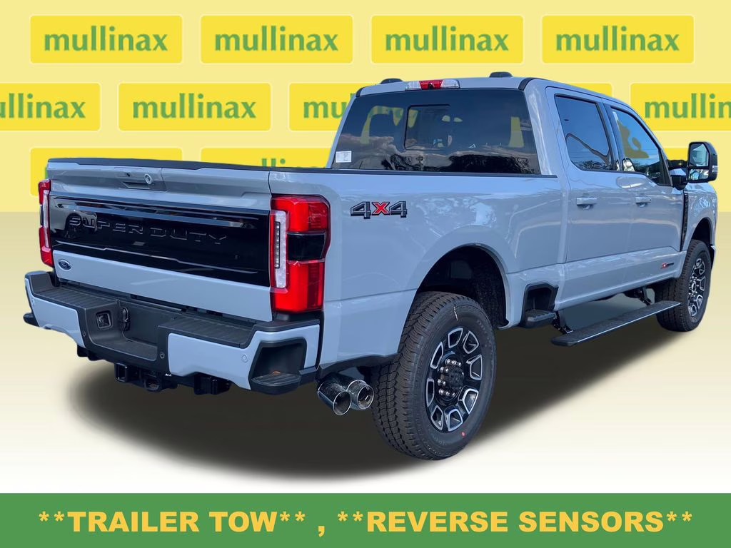 2026 Glacier Gray Metallic TriCoat Ford Super Duty F-350 SRW Platinum 4X4 Truck