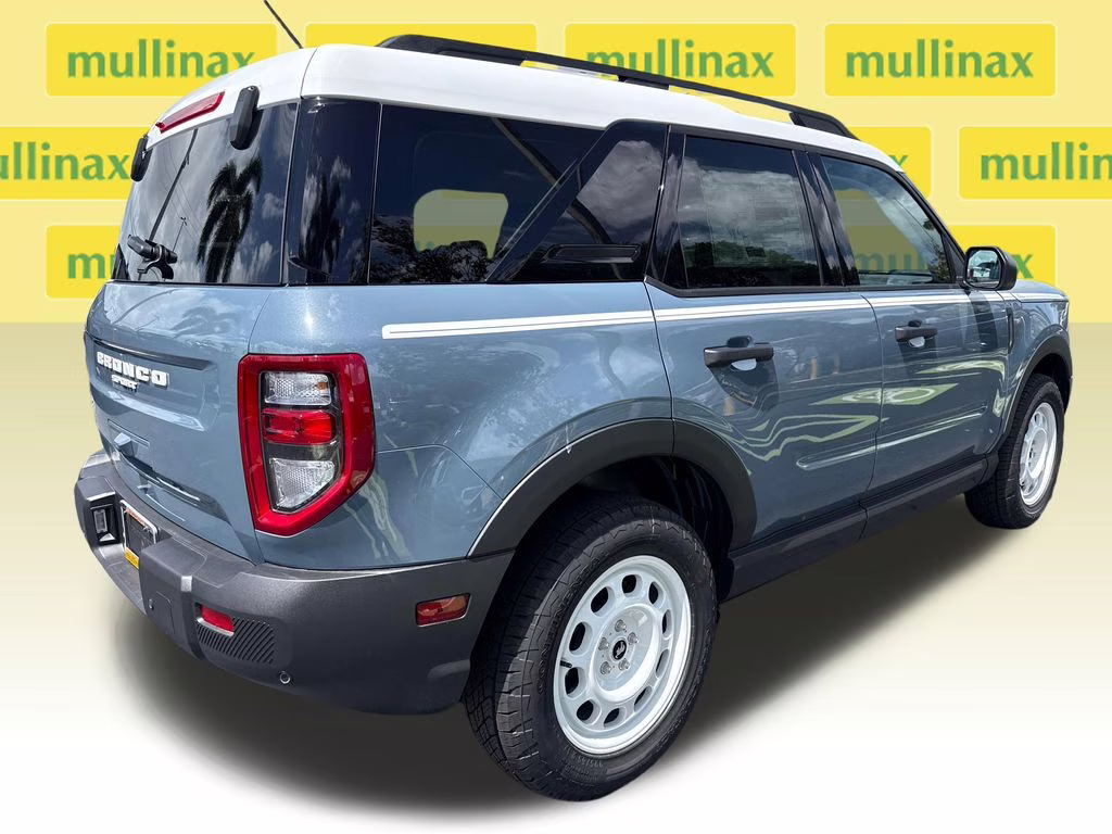 2026 Azure Gray Metallic Ford Bronco Sport Heritage 4X4 SUV