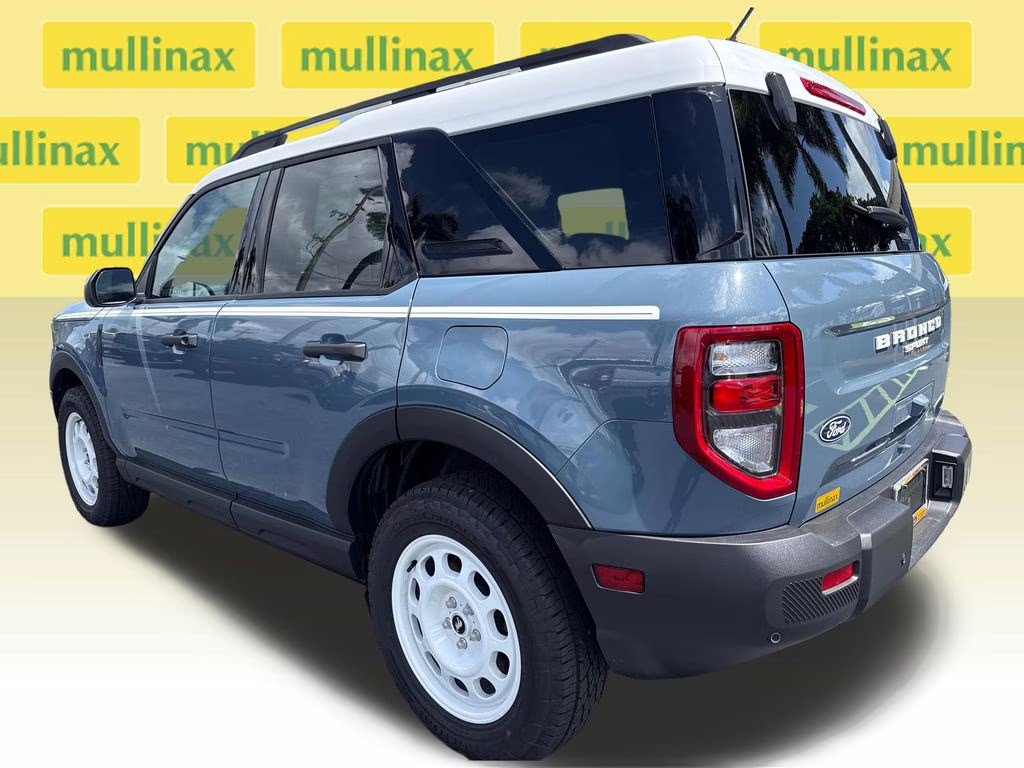 2026 Azure Gray Metallic Ford Bronco Sport Heritage 4X4 SUV