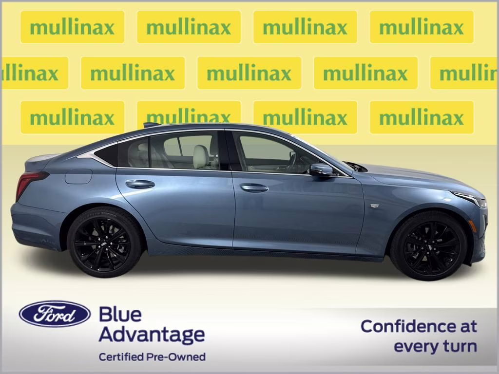 2024 Midnight Steel Metallic Cadillac CT5 Luxury RWD Sedan