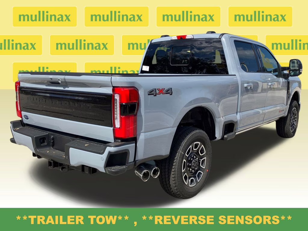 2026 Glacier Gray Metallic TriCoat Ford Super Duty F-350 SRW Platinum 4X4 Truck