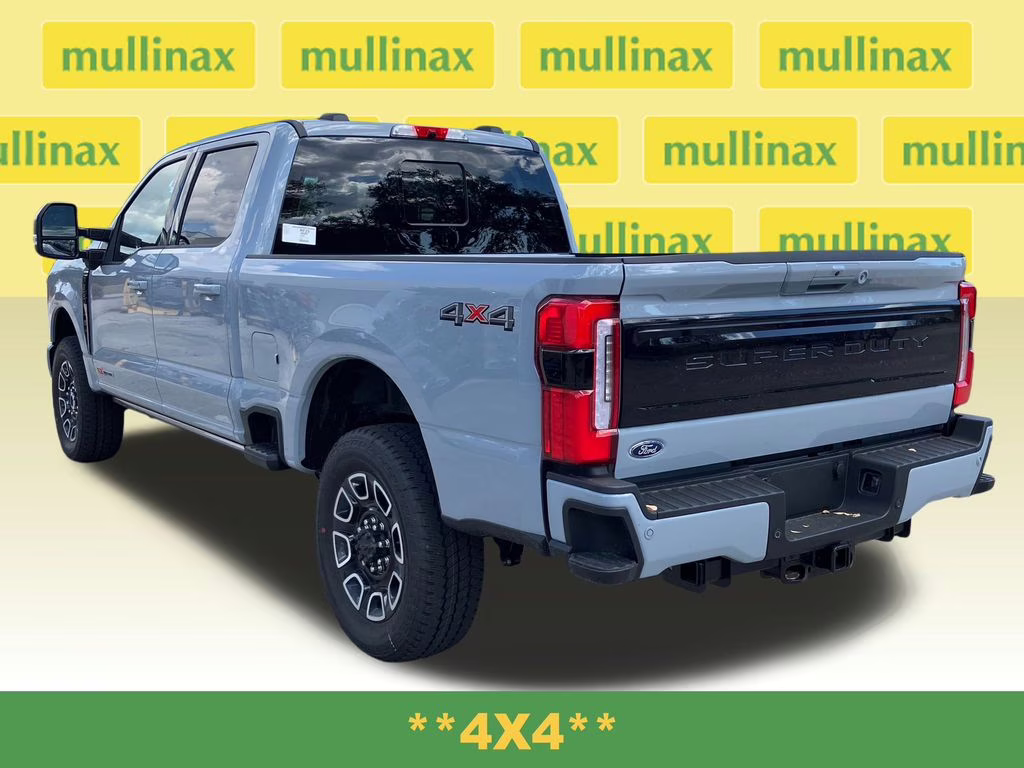 2026 Glacier Gray Metallic TriCoat Ford Super Duty F-350 SRW Platinum 4X4 Truck
