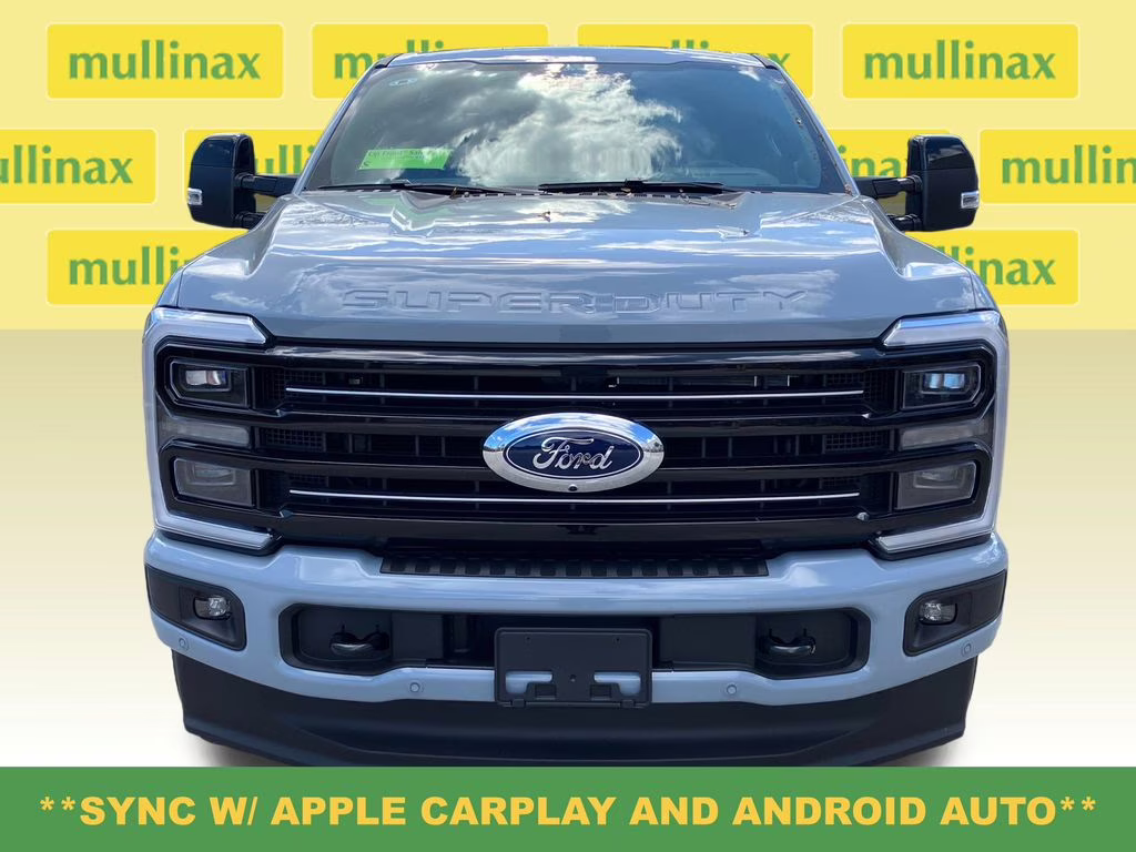 2026 Glacier Gray Metallic TriCoat Ford Super Duty F-350 SRW Platinum 4X4 Truck