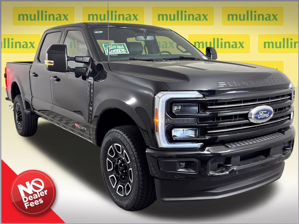 2026 Agate Black Metallic Ford Super Duty F-350 SRW Platinum 4X4 Truck