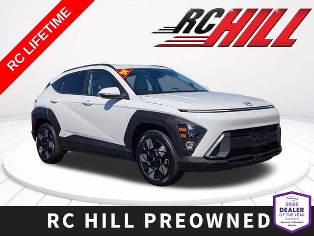 2024 Atlas White Hyundai Kona SEL FWD SUV