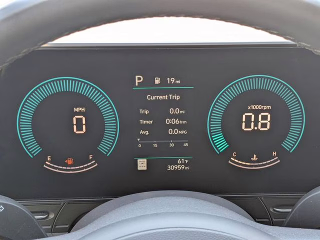 2024 Atlas White Hyundai Kona SEL FWD SUV