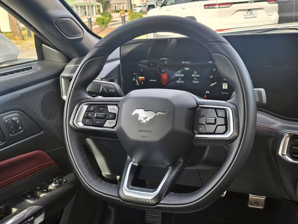 2026 Oxford White Ford Mustang EcoBoost Premium RWD Convertible