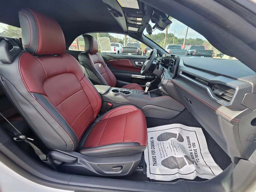 2026 Oxford White Ford Mustang EcoBoost Premium RWD Convertible