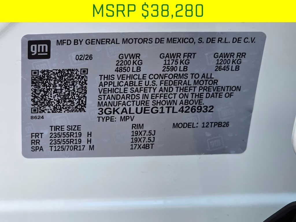 2026 Summit White GMC Terrain Elevation AWD SUV