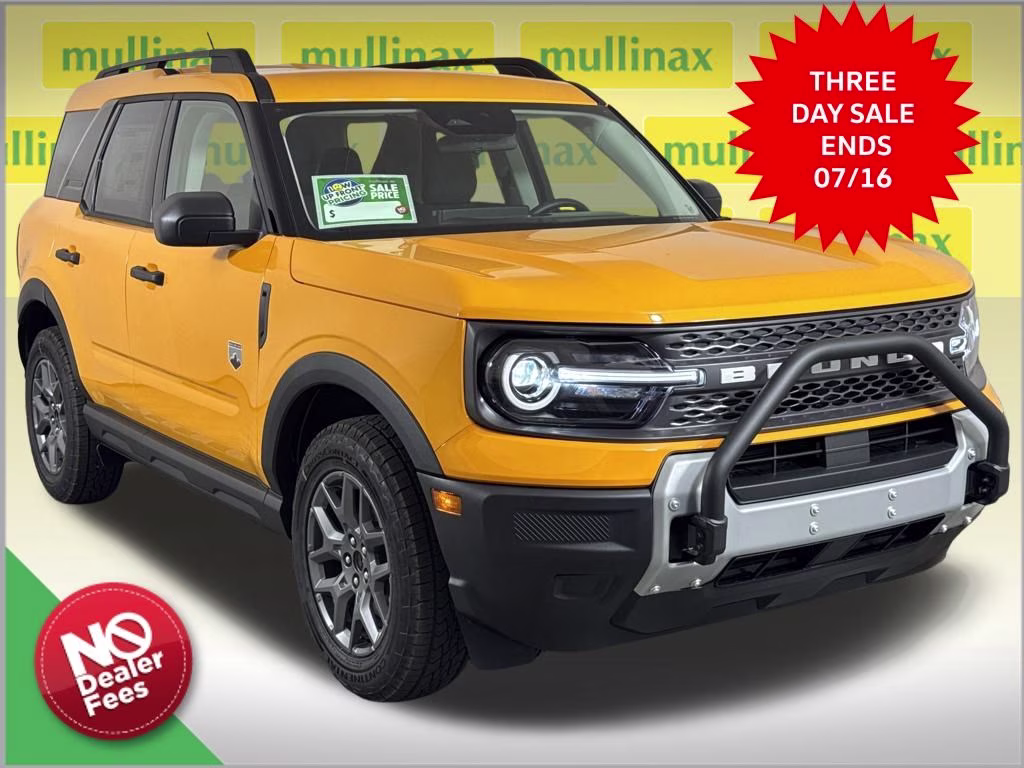 2026 Orange Fury Metallic Tri-Coat Ford Bronco Sport Big Bend 4X4 SUV
