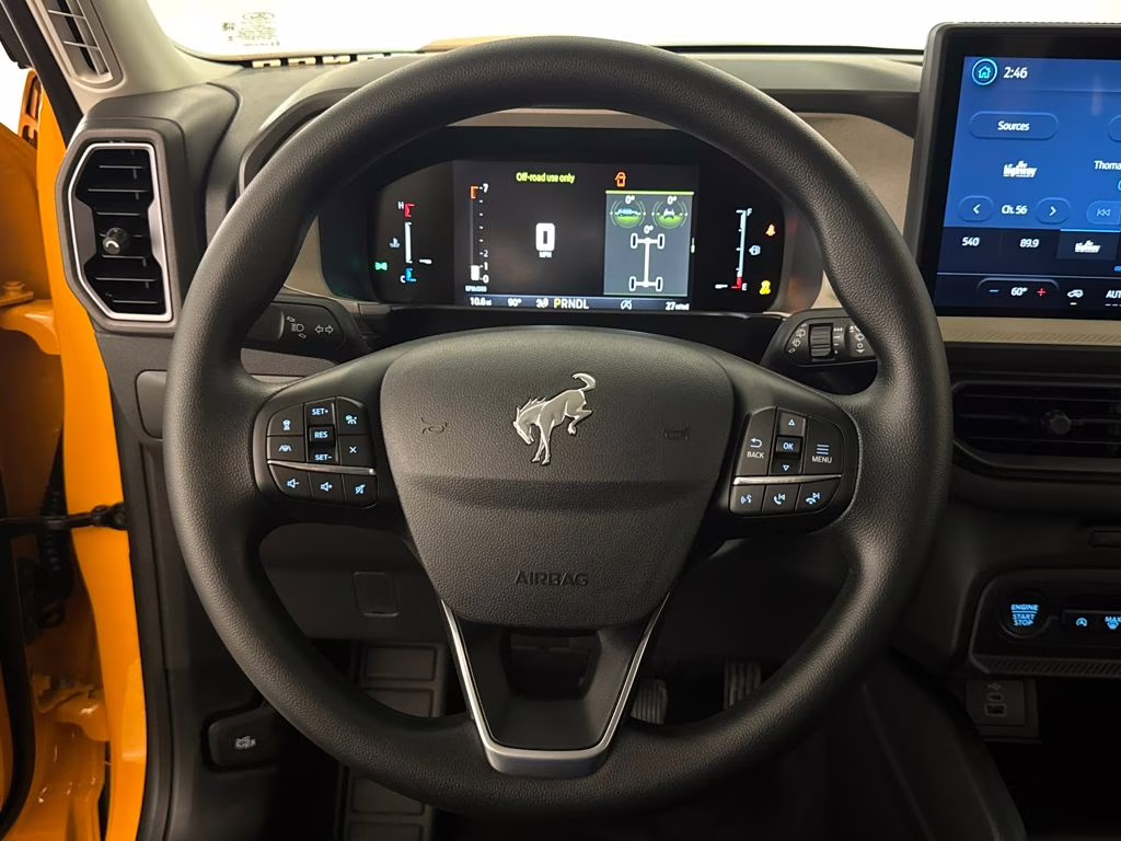 2026 Orange Fury Metallic Tri-Coat Ford Bronco Sport Big Bend 4X4 SUV