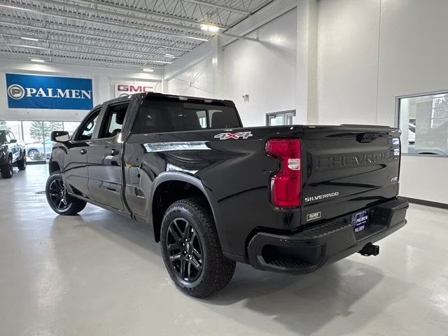 2025 Black Chevrolet Silverado 1500 RST 4X4 Truck