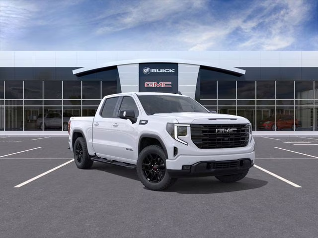 2026 Summit White GMC Sierra 1500 Elevation 4X4 Truck