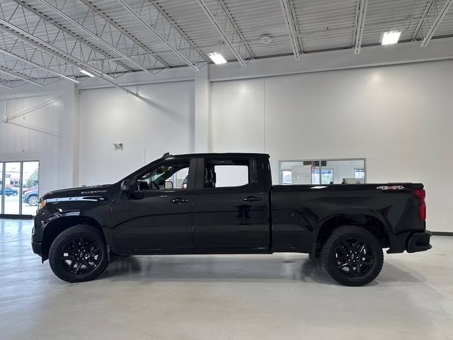 2025 Black Chevrolet Silverado 1500 RST 4X4 Truck