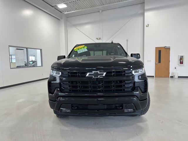 2025 Black Chevrolet Silverado 1500 RST 4X4 Truck