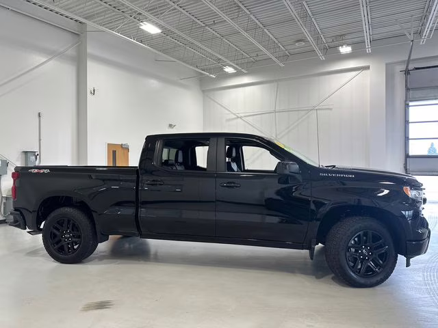 2025 Black Chevrolet Silverado 1500 RST 4X4 Truck